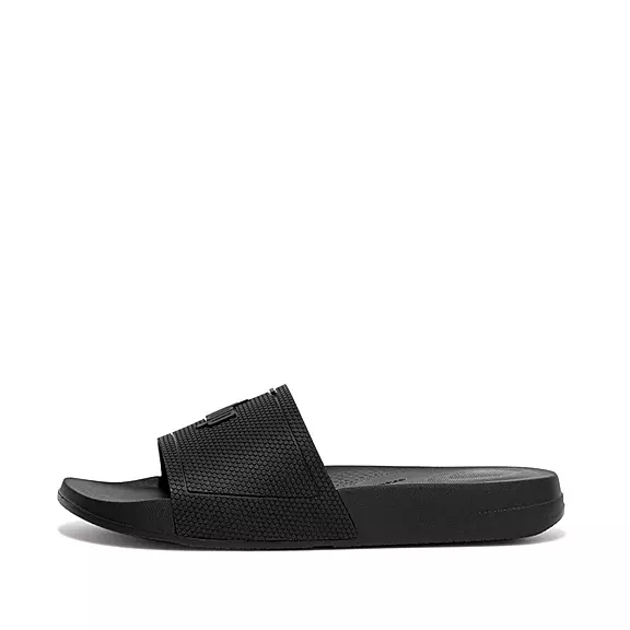 Klapki FitFlop IQUSHION Pool Damskie Czarne | 60081432