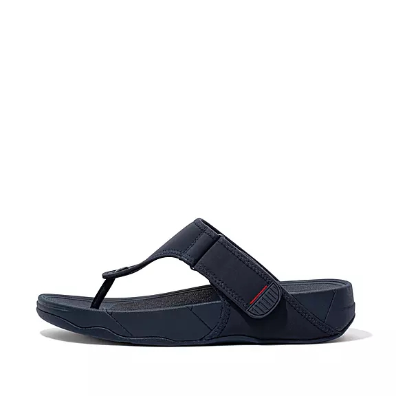 Sandały Ze Słupkami FitFlop TRAKK II Wody-Resistant Męskie Granatowe | 87078611