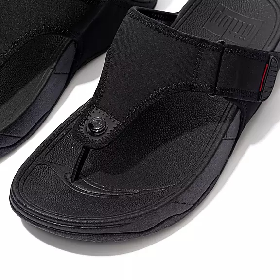 Sandały Ze Słupkami FitFlop TRAKK II Wody-Resistant Męskie Czarne | 86569298